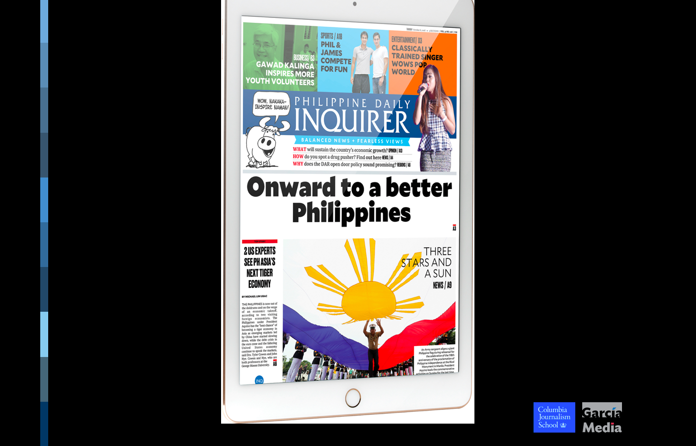 The Philippine Daily Inquirer It’s A New Look New Rethink Across Platforms García Media