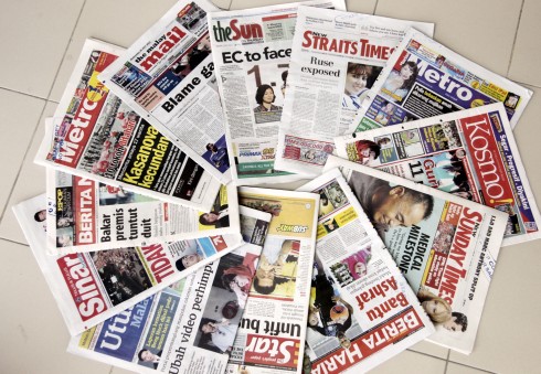 In Malaysia a variety of daily newspapers each find its niche  García